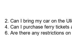 울릉도 배편예약